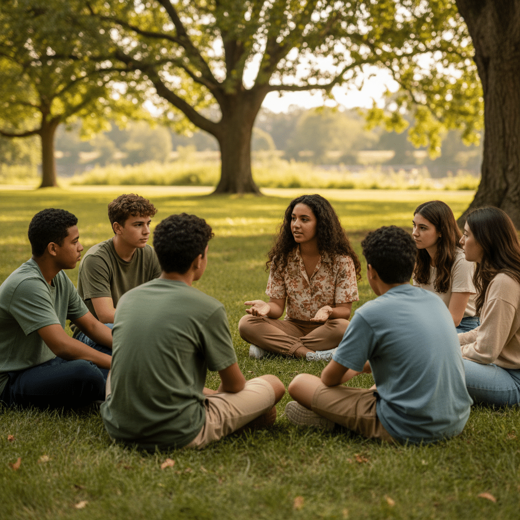 “Respect begins with listening — teens learn that empathy builds stronger friendships.