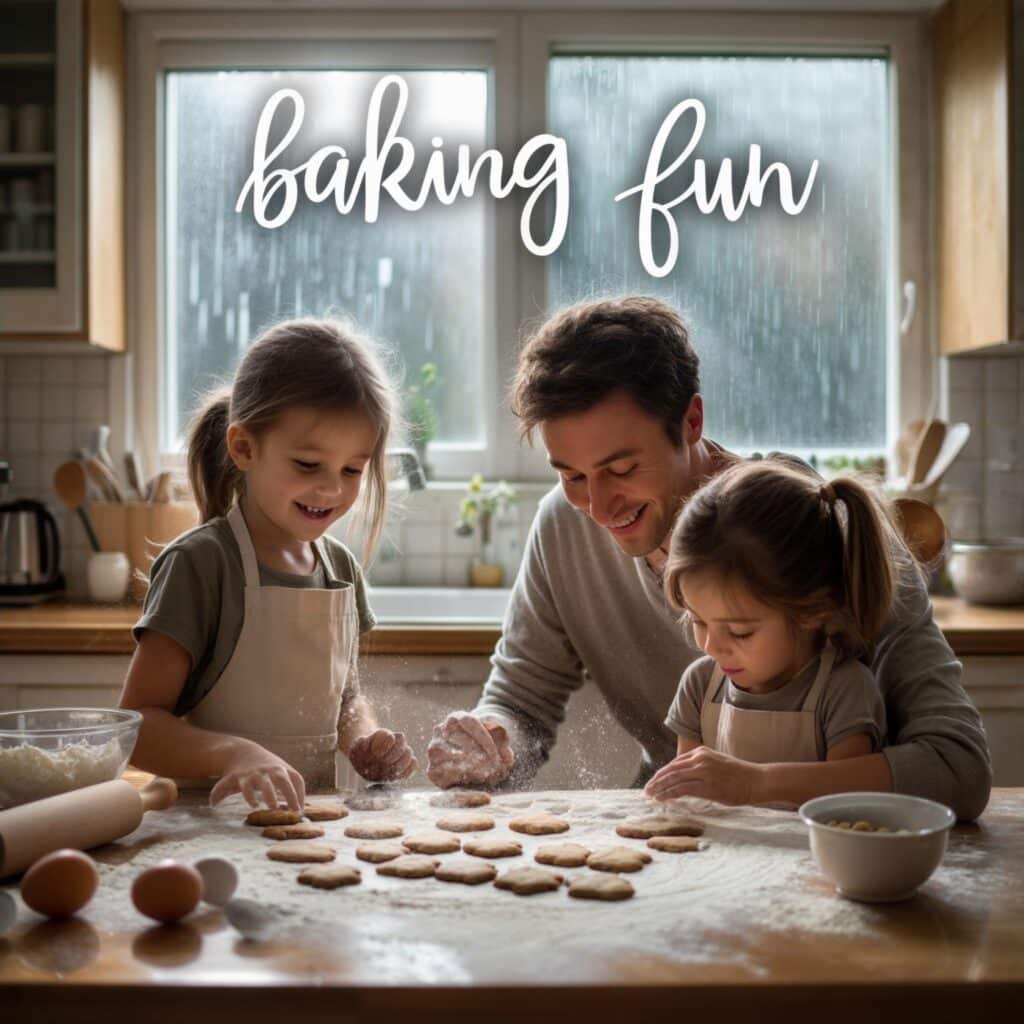 Cooking activities for rainy days with kids