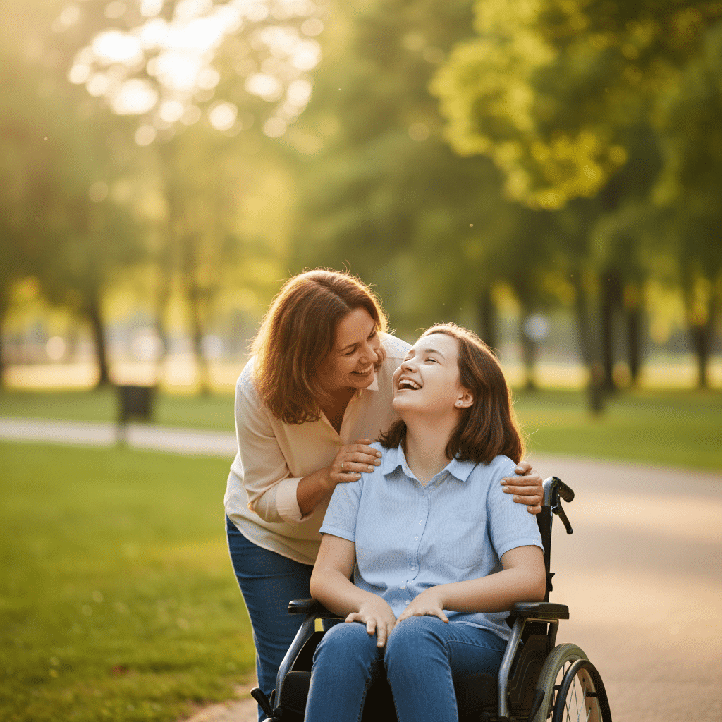 parenting a disabled teenager